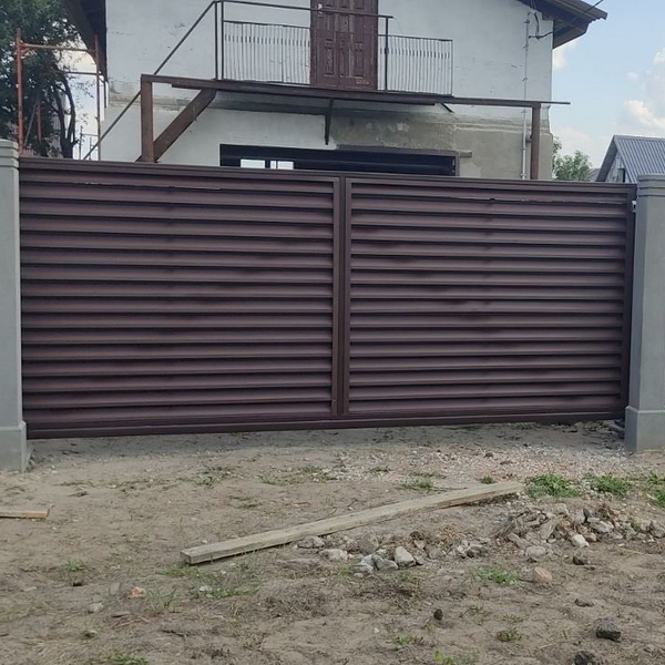 Каркас распашных ворот