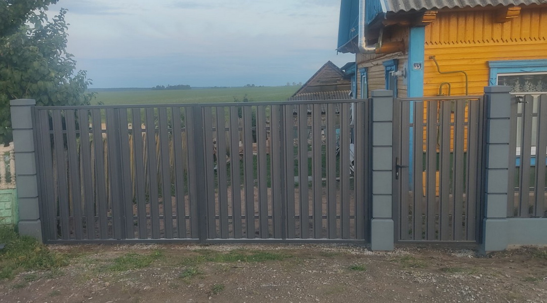 Каркас распашных ворот