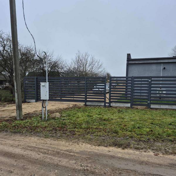 Забор из штакетника по горизонтали в Минске