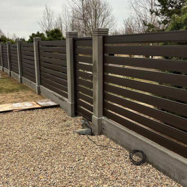 Забор Ранчо комбинированный