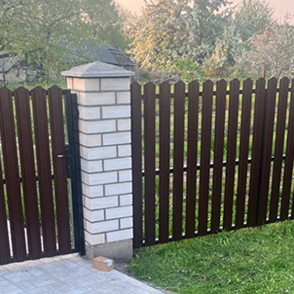 Забор: Штакетник